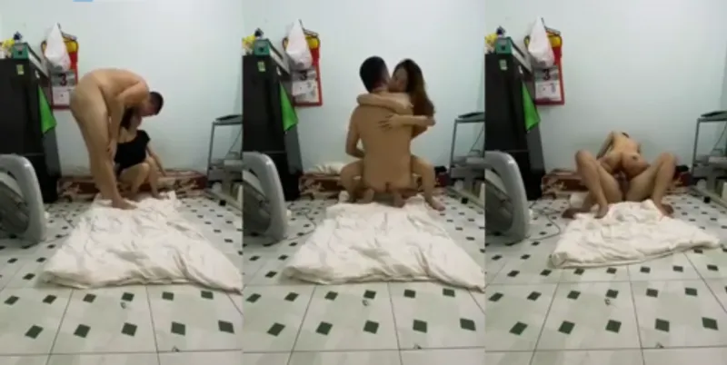 Quan hệ bạn gái trẻ xinh đẹp thật sướng