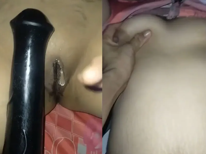 Bạn gái xinh tươi vú to cô bé múp móc lồn bằng sextoy cực sướng